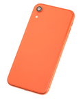 Replacement Back Housing W/ Small Components Pre-Installed Compatible with Apple iPhone XR (Used OEM Pull: Grade C) (Coral)