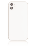Replacement Back Housing W/ Small Components Pre-Installed Compatible with Apple iPhone 11 (Used OEM Pull: Grade A) (White)