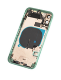 Replacement Back Housing W/ Small Components Pre-Installed Compatible with Apple iPhone 11 (Used OEM Pull: Grade B) (Green)