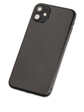 Replacement Back Housing W/ Small Components Pre-Installed Compatible with Apple iPhone 11 (Used OEM Pull: Grade C) (Black)