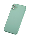 Replacement Back Housing W/ Small Components Pre-Installed Compatible with Apple iPhone 11 (Used OEM Pull: Grade C) (Green)