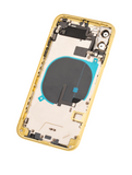 Replacement Back Housing W/ Small Components Pre-Installed Compatible with Apple iPhone 11 (Used OEM Pull: Grade C) (Yellow)