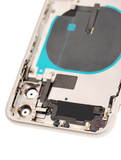Replacement Back Housing W/ Small Components Pre-Installed Compatible with Apple iPhone 11 (Used OEM Pull: Grade C) (White)