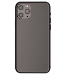 Replacement Back Housing W/ Small Components Pre-Installed Compatible with Apple iPhone 11 Pro (Used OEM Pull: Grade A) (Space Gray)
