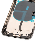 Replacement Back Housing W/ Small Components Pre-Installed Compatible with Apple iPhone 11 Pro (Used OEM Pull: Grade B) (Matte Space Gray)