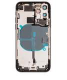Replacement Back Housing W/ Small Components Pre-Installed Compatible with Apple iPhone 11 Pro (Used OEM Pull: Grade C) (Matte Space Gray)