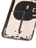 Replacement Back Housing W/ Small Components Pre-Installed Compatible with Apple iPhone 11 Pro Max (Used OEM Pull: Grade B) (Silver)