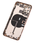 Replacement Back Housing W/ Small Components Pre-Installed Compatible with Apple iPhone 11 Pro Max (Used OEM Pull: Grade C) (Gold)