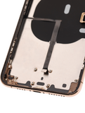 Replacement Back Housing W/ Small Components Pre-Installed Compatible with Apple iPhone 11 Pro Max (Used OEM Pull: Grade C) (Gold)