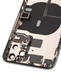 Replacement Back Housing W/ Small Components Pre-Installed Compatible with Apple iPhone 11 Pro Max (Used OEM Pull: Grade C) (Midnight Green)