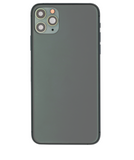 Replacement Back Housing W/ Small Components Pre-Installed Compatible with Apple iPhone 11 Pro Max (Used OEM Pull: Grade C) (Midnight Green)