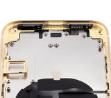 Replacement Back Housing W/ Small Components Pre-Installed Compatible with Apple iPhone XR (No Logo) (Aftermarket Plus) (Yellow)