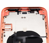 Replacement Back Housing W/ Small Components Pre-Installed Compatible with Apple iPhone XR (No Logo) (Aftermarket Plus) (Coral)