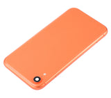 Replacement Back Housing W/ Small Components Pre-Installed Compatible with Apple iPhone XR (No Logo) (Aftermarket Plus) (Coral)