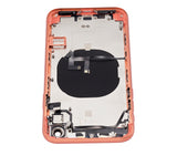 Replacement Back Housing W/ Small Components Pre-Installed Compatible with Apple iPhone XR (No Logo) (Aftermarket Plus) (Coral)