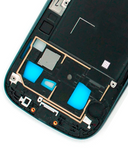 Replacement LCD Frame Compatible with Samsung Galaxy S3 (Verizon / Straight Talk) (I535) (White)