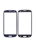 Replacement Front Glass Compatible with Samsung Galaxy S3 (Blue)