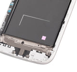 Replacement OLED Assembly With Frame Compatible with Samsung Galaxy S4 (I545 / L720 / R970) (Verizon & Sprint) (Refurbished) (White)