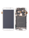 Replacement OLED Assembly With Frame Compatible with Samsung Galaxy S4 (I337 / M919) (AT&T & T-Mobile / Straight Talk) (Refurbished) (White)