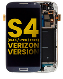 Replacement OLED Assembly With Frame Compatible with Samsung Galaxy S4 (i545 / L720 / R970) (Verizon & Sprint) (Refurbished) (Black)