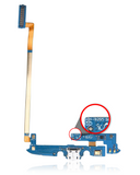 Replacement Charging Port Flex Cable Compatible with Samsung Galaxy S4 Active (I537) (AT&T)