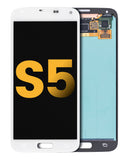 Replacement OLED Assembly Without Frame Compatible with Samsung Galaxy S5 (Refurbished) (White)