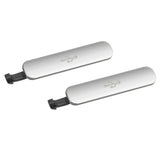 Replacement Charging Port Cover Compatible with Samsung Galaxy S5 (Silver)