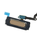 Replacement Home Button With Flex Cable Compatible with Samsung Galaxy S5 (Gold)