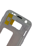Replacement Mid-Frame Housing Compatible with Samsung Galaxy S7 (With Small Parts) (Black)
