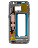 Replacement Mid-Frame Housing Compatible with Samsung Galaxy S7 (With Small Parts) (Black)