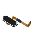 Replacement Home Button With Flex Compatible with Samsung Galaxy S6 (Black)