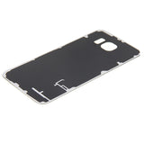Replacement Back Cover Glass Compatible with Samsung Galaxy S6 (No Logo) (Aftermarket Plus) (White)