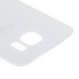 Replacement Back Cover Glass Compatible with Samsung Galaxy S6 (No Logo) (Aftermarket Plus) (White)