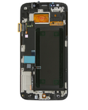 Replacement LCD Assembly With Frame Compatible with Samsung Galaxy S6 Edge (Verizon / Sprint) (White Pearl)