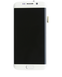 Replacement LCD Assembly With Frame Compatible with Samsung Galaxy S6 Edge (Verizon / Sprint) (White Pearl)