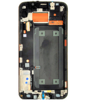 Replacement LCD Assembly With Frame Compatible with Samsung Galaxy S6 Edge (Service Pack) (Verizon / Sprint) (Black)