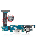 Replacement Charging Port Flex Cable Compatible with Samsung Galaxy S6 Edge (G925A) (AT&T)