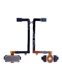 Replacement Home Button With Flex Cable Compatible with Samsung Galaxy S6 Edge (Gold)