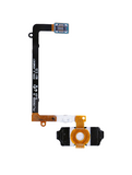 Replacement Home Button With Flex Cable Compatible with Samsung Galaxy S6 Edge (White)
