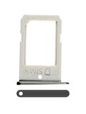 Replacement Sim Card Tray Compatible with Samsung Galaxy S6 Edge (Black Sapphire)