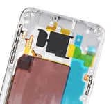 Replacement Mid-Frame Housing Compatible with Samsung Galaxy S6 Edge (Silver)