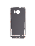 Replacement Back Cover Glass Compatible with Samsung Galaxy S6 Edge (No Logo) (Aftermarket Plus) (White)