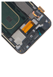 Replacement OLED Assembly With Frame Compatible with Samsung Galaxy S6 Edge Plus (AT&T / T-Mobile / International) (Refurbished) (Black Sapphire)