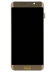 Replacement OLED Assembly With Frame Compatible with Samsung Galaxy S6 Edge Plus (AT&T / T-Mobile / International) (Service Pack) (Gold Platinum)
