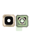 Replacement Back Camera Lens Compatible with Samsung Galaxy S6 Edge Plus (Gold Platinum)
