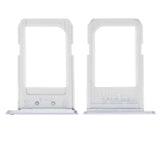Replacement Sim Card Tray Compatible with Samsung Galaxy S6 Edge Plus (White Pearl / Silver)