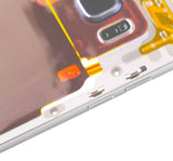Replacement Mid-Frame Housing Compatible with Samsung Galaxy S6 Edge Plus (With Small Parts) (White Pearl)