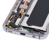 Replacement OLED Assembly With Frame Compatible with Samsung Galaxy S7 (Refurbished) (All US Models) (Gold Platinum)