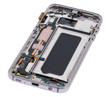 Replacement OLED Assembly With Frame Compatible with Samsung Galaxy S7 (Refurbished) (All US Models) (Gold Platinum)