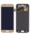 Replacement OLED Assembly Without Frame Compatible with Samsung Galaxy S7 (Refurbished) (Gold Platinum)
